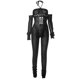 thumbnail image 1 of Pantalones Mono Mujer Sexy Punto Acanalado Elegante Elegante Sin Espalda Pantalones Apilados Kuymtek Negro T L para Mujer, 1 of 6