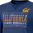 thumbnail image 3 of NCAA Cal Golden Bears Women's Crew Neck Fleece Sweatshirt in Blue, M (8/10), 3 of 3