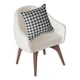 thumbnail image 4 of Adorno de silla para casa de muñecas a escala 1/12, simulación de silla en miniatura de excelente calidad. Almohada a cuadros, 4 of 9