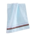 thumbnail image 2 of Dongrere Multi Colored Striped Hand Towel, Fast Moisture Absorb Plush Wash Towel for Bathroom Kitchen Guest Room Daily Use, 13.4x27.5 Inch, Blue, 2 of 7