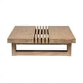 thumbnail image 6 of Vivid Outdoor Patio Coffee Table in Light Eucalyptus Wood, 6 of 11
