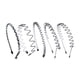 thumbnail image 5 of Diadema de moda para el cabello, estilos mixtos, estilo ondulado de primavera, aro para el cabello para hombres y mujeres 5 piezas, 5 of 8