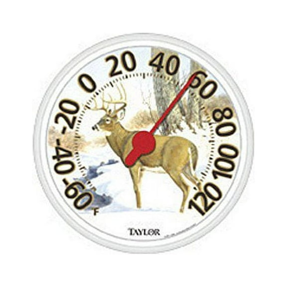 Taylor 6709E 13-1/2" Large Dial Deer Thermometer