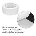 thumbnail image 4 of Uxcell Cloth Bookbinding Repair Tape Roll 2 Inch x 49 Yards x 5.3 Mil White, 4 of 4