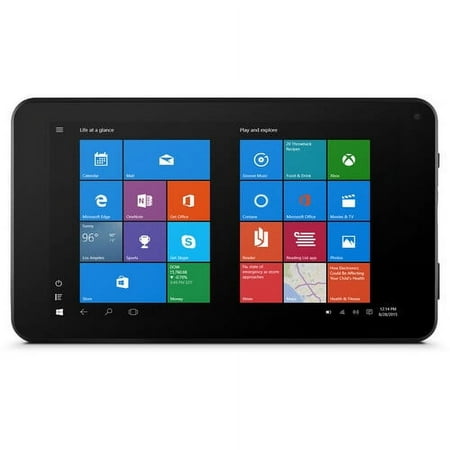 Ematic EWT732 7" 32GB HD Quad-Core Tablet with Windows 10 (Black) - New