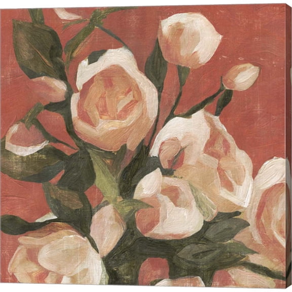 Great Art Now Rose Tangle I by Emma Caroline, Canvas Wall Art, 12W x 12H