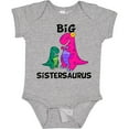 thumbnail image 3 of Inktastic Big Sistersaurus Girls Baby Bodysuit, 3 of 5