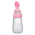 thumbnail image 2 of Joernso 125ml Feeding Bottle with Cover Fresh-keeping Food Grade Material Baby Food Dispensing Spoon for Newborn, 2 of 8