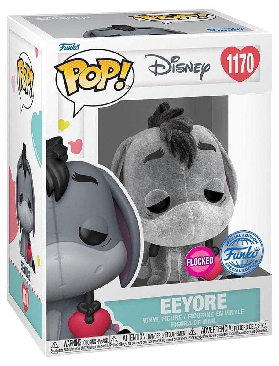 Funko Pop! Collectible Vinyl Figure, Eeyore (Flocked)