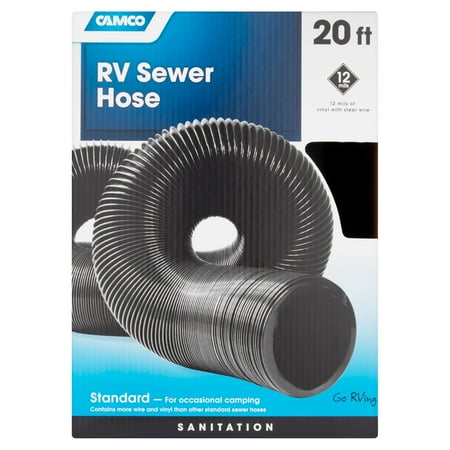 Camco Standard 20 ft RV Sewer Hose - Walmart.com