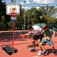 thumbnail image 6 of 4-in-1 Kids Basketball & Baseball Set with Adjustable Hoop, Balls, Bat & Tee - Best Gift for Boys & Girls Ages 2-8, 6 of 6