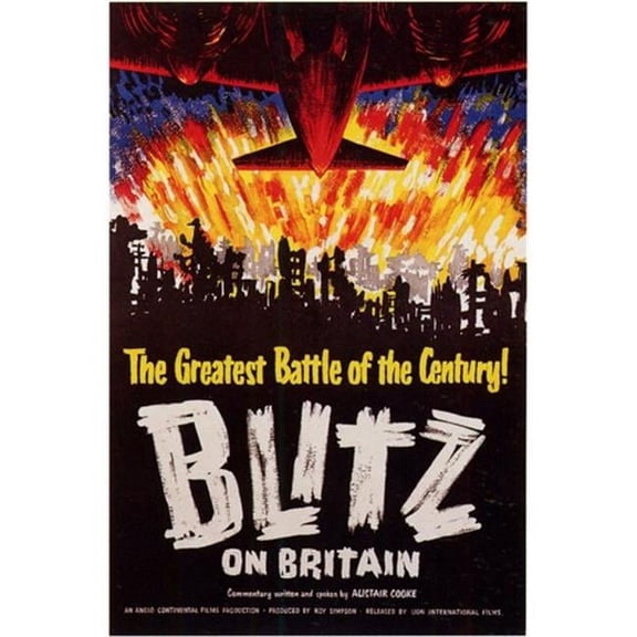 Blitz on Britain Movie Poster - 11 x 17 in.
