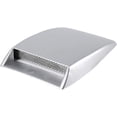 thumbnail image 1 of HUGFEGWE Universal Car Decorative Air Flow Intake Scoop,Bonnet Vent Sticker Cover Hood(Sliver) CJB91-46192, 1 of 9