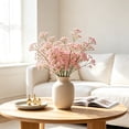thumbnail image 6 of Leodye 12PCS Artificial Gypsophila Breathable Flower Bouquet Faux Bundle for Wedding Scene Home Indoor Tabletop Decor -11.81 IN, 6 of 6