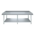 thumbnail image 2 of AmGood 30" x 72" Stainless Steel Equipment Stand | Height: 24" | Commercial Heavy Duty Grill Table, 2 of 6