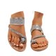 thumbnail image 2 of MKLEKYY Sandalias Flexi de Verano para Mujer, Informales, para Exteriores, Con Punta Abierta y Suela Plana, Ideales para Uso Diario Con Vaqueros y Faldas Informales, Diseño Cómodo., 2 of 4