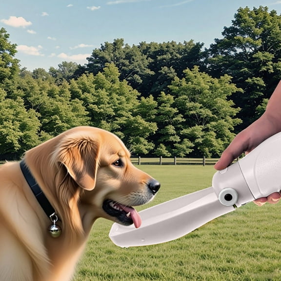 Portable Dog Water Bottle 2025 Leak Proof Pet Hydration System for Travel Hiking and Outdoor Adventures with Dogs and Cats