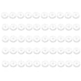 thumbnail image 1 of 50pcs Silicone Healing Non Pull Piercing Discs For Piercing Bump 7mm, 1 of 4