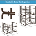 thumbnail image 2 of Stackable Can Organizer for Pantry, 2 of 5