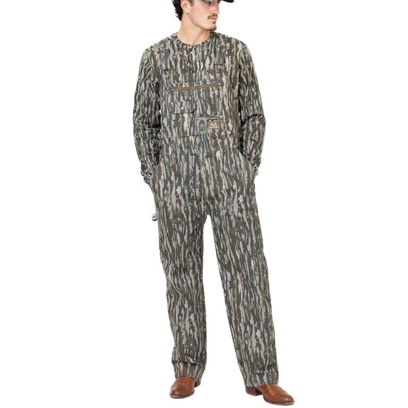 Realtree Men's Camo Hunting Cotton Bib Overalls