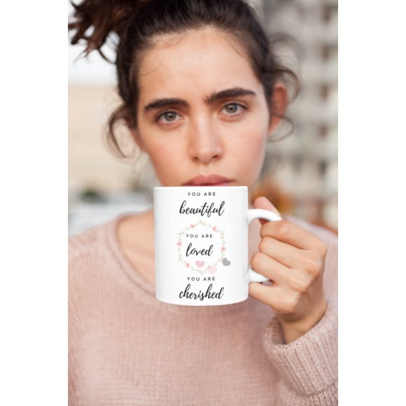 Mom's Birthday Coffee Mug, Mom Ceramic Mug Gift, Birthday Mug for Mom, Funny Mom Glossy White Mug