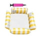 thumbnail image 2 of Sillón flotante Cola inflable reclinable premium amarillo, 2 of 8