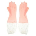 thumbnail image 6 of OUNONA  2 Pairs Glove for Dishwashing Cute Cleaning Gloves Women Pink, 6 of 8