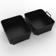 thumbnail image 3 of 2Pcs Air Fryer Silicone Liners for AF500 Air Fryer Non-Stick Air Fryer Basket Accessories Reusable AirFryer Liners, 3 of 5