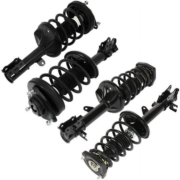 ECCPP Complete Struts Front and Rear Pair Strut Spring Assembly Shock Absorber for 2003-2008 for Hyundai Tiburon Set of 4