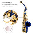 thumbnail image 4 of Saxophone,Flat Sax 802 Key Type Woodwind Type Woodwind With Rusuo Eb Alto Rod Cloth Padded With Rod Cloth Alto E Flat 802 Key Type Woodwind With Rod Sax 802 Key E Flat Sax Buzhi, 4 of 7