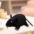 thumbnail image 1 of Muñeca de juguete Hugo Ratón de peluche Negro, 1 of 10