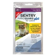 Sentry Fiproguard Plus for Cats, Squeeze-On.