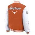 thumbnail image 3 of Women's WEAR by Erin Andrews  Burnt Orange Texas Longhorns Varsity Puffer Jacket, 3 of 6