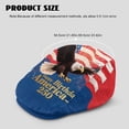 thumbnail image 4 of Chririnla 250th Flat Cap Patriotic Newsboy Hat for Men Ivy Hat Adjustable Breathable Summer Golf Driving Cap,1776 2026 Eagle Flag, 4 of 4