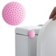 thumbnail image 1 of Protector Pared para Manija Puerta Tope Goma Autoadhesivo Color Rosa, 1 of 9
