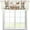 Multicolor #2, variant on Uklsqma Easter Bunny Egg Valance Curtain | Polyester Kitchen Window Treatment | Multicolor Spring Rabbits Design | Washable Lightweight Drapery | Living Room Bathroom Bedroom Decor