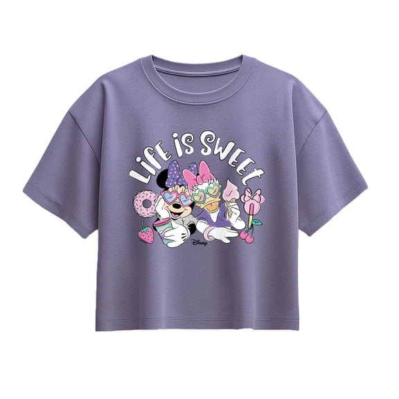 Disney - Life Is Sweet - Youth Girls Boxy T-Shirt