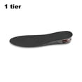 thumbnail image 3 of Plantillas de altura ajustables Calzado deportivo Pies Tacón de talón Amortiguador Amortiguador Trimmable 27 cm Largos PVC hombres Mujer Pad Pad 3 cm, 1 par seitruly OD003616-01, 3 of 7