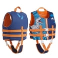 thumbnail image 2 of Gogokids Kids Swim Vest Life Jacket-Toddler Flotation Buoyancy Swimsuit Trainer Vests Swimming Aid Jacket for Boys/Girls Age 1-9 Years,Orange Dinosaur, 2 of 9