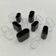 thumbnail image 4 of 16 Pieces Chair Leg Cap Chair Leg Protector Floor Protector Caps 40 x 20mm Black, 4 of 4