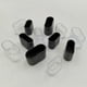thumbnail image 4 of 16 Pieces Chair Leg Cap Chair Leg Protector Floor Protector Caps 40 X 20mm Black, 4 of 4