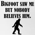 thumbnail image 2 of CafePress - Bigfoot Saw Me - Adjustable Unisex Printed Trucker Hat with Mesh Back, 2 of 10