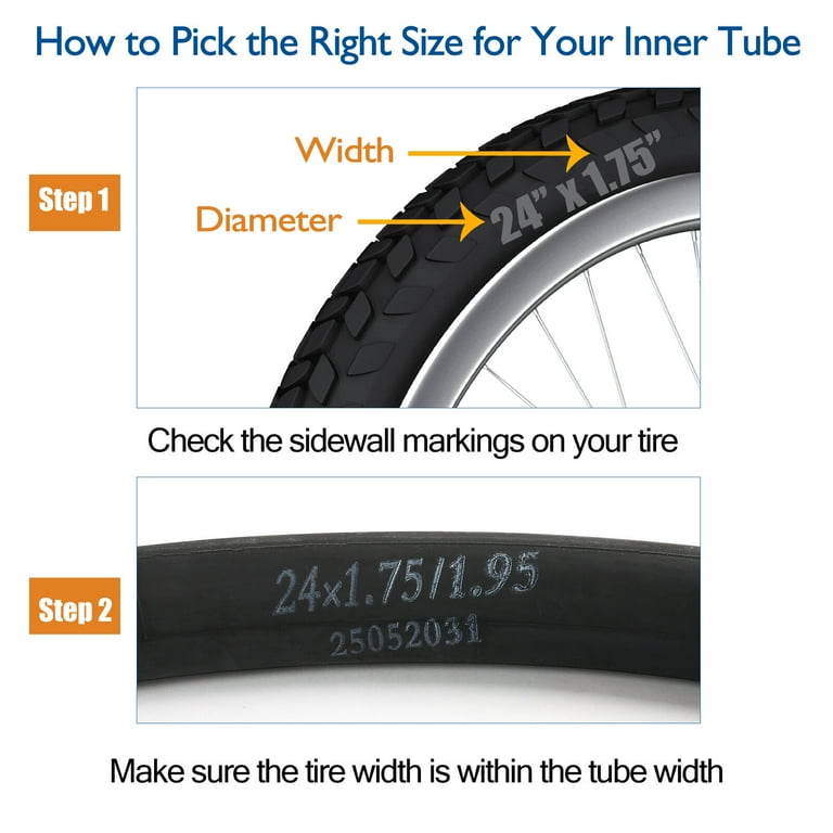 24 inch bike sales tube walmart
