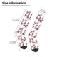 thumbnail image 2 of Fotbe Cherry Blossoms Calcetas Divertidas Estampadas para Hombre y Mujer, Calcetas de Algodón hasta la Rodilla para Caminar, Correr, Enfermería y Embarazo, 2 of 6
