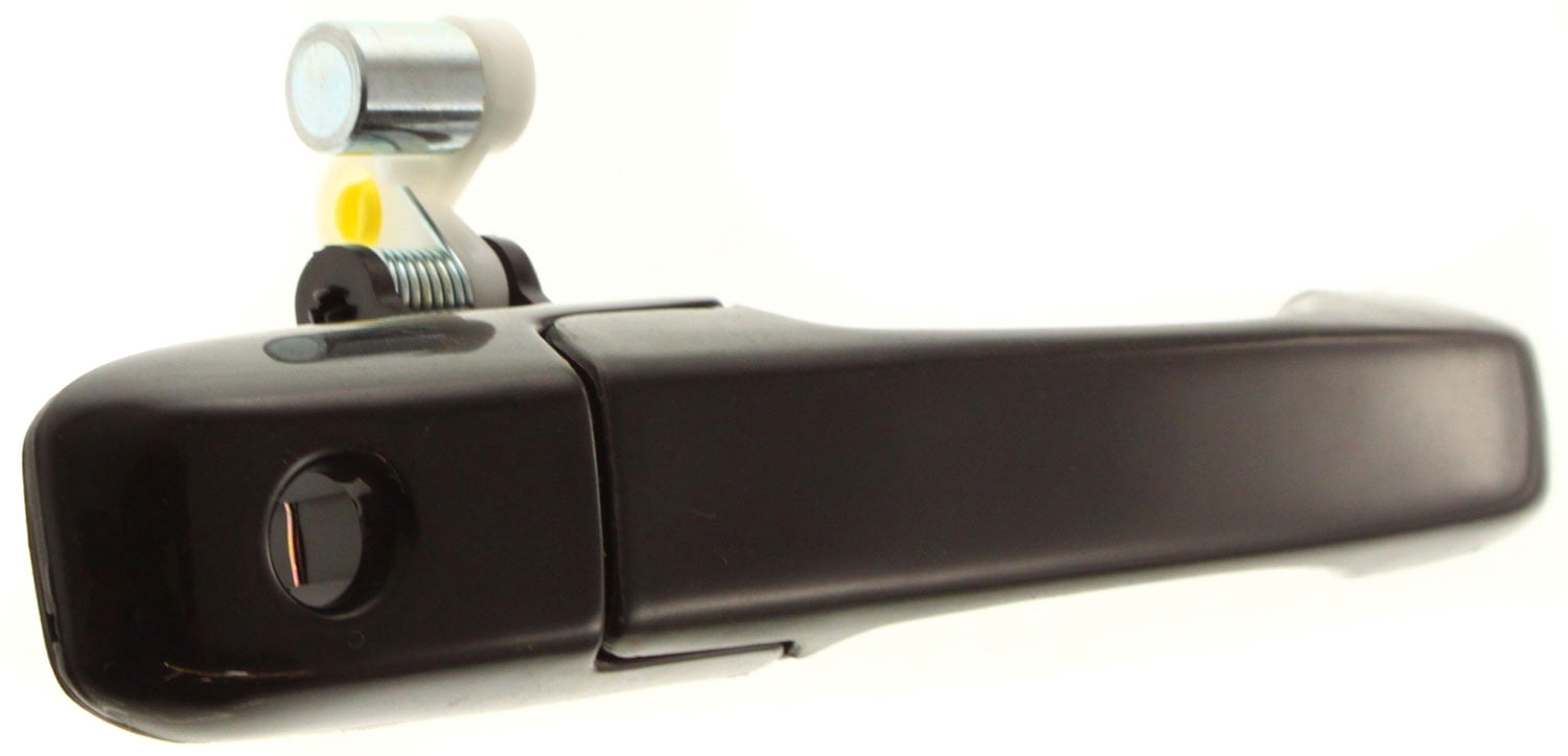 Replacement H462145 Exterior Door Handle Compatible with 2002-2006 Honda CR-V Front, Right Passenger Smooth Black