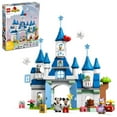 thumbnail image 1 of LEGO DUPLO Disney 3in1 Magic Castle 10998 Building Set for Family Play with 5 Disney Figures Including Mickey, Minnie, and Their Friends, Magical Disney 100 Adventure Toy for Toddlers Ages 3 and Up, 1 of 6