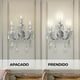 thumbnail image 3 of Lámpara de Pared en Cristal Cortado María Theresa de 3 Luces Gamalux MA THERESA CLASICO, 3 of 9
