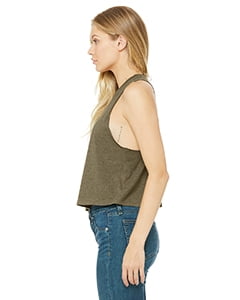 bella canvas heather olive