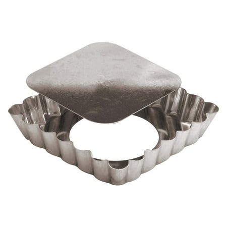 

Gobel Tinplate Square Tart Mold with Loose Removable Bottom 100mm