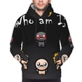 thumbnail image 5 of Lsque The Binding of Isaac Pattern Casual Men's Hoodie,Hooded Sweatshirt with Kangaroo Pocket,Pullover Hoodie-Small, 5 of 8